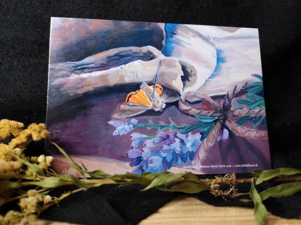 Postkarte Auslöschung